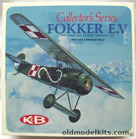 Aurora-KB 1/48 Fokker EV (E-V) - Polish Air Force, 1135-170 plastic model kit